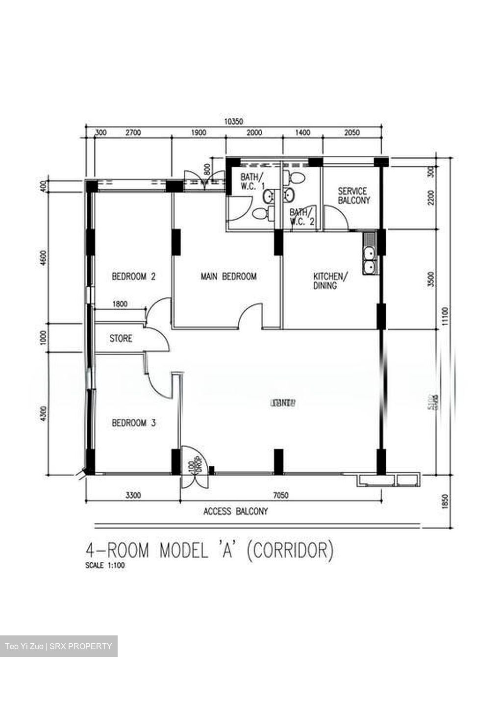 Blk 851 Nanyang Pearl (Jurong West), HDB 4 Rooms #627120301